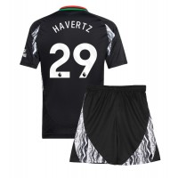 Camiseta Arsenal Kai Havertz #29 Visitante Equipación para niños 2024-25 manga corta (+ pantalones cortos)